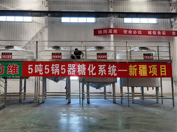 和静精酿啤酒设备厂—5吨精酿啤酒设备—新疆项目